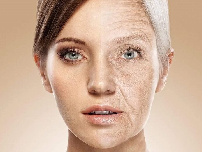 Pielea feței înainte și după întinerirea cu laser